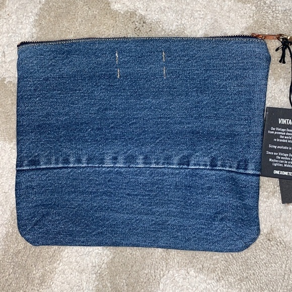 One Teaspoon Denim Clutch/ Wristlet! - Picture 5 of 7